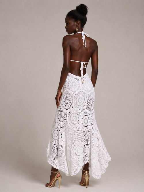 Isola Crochet Gown