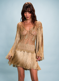 MIAMI Fringe Mini Dress